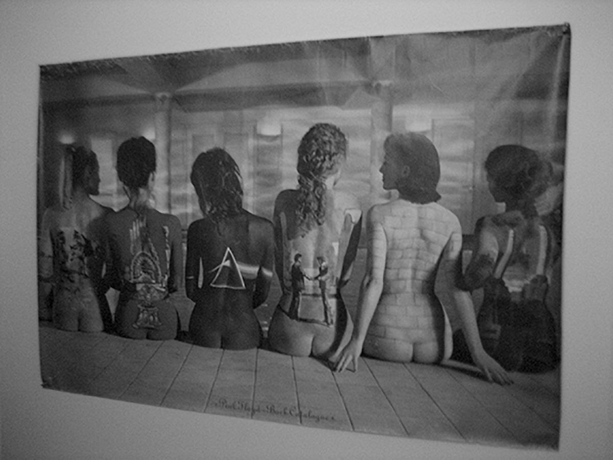Pink Floyd poster, found by Anna Dean in her brother’s apartment. Designer unknown.