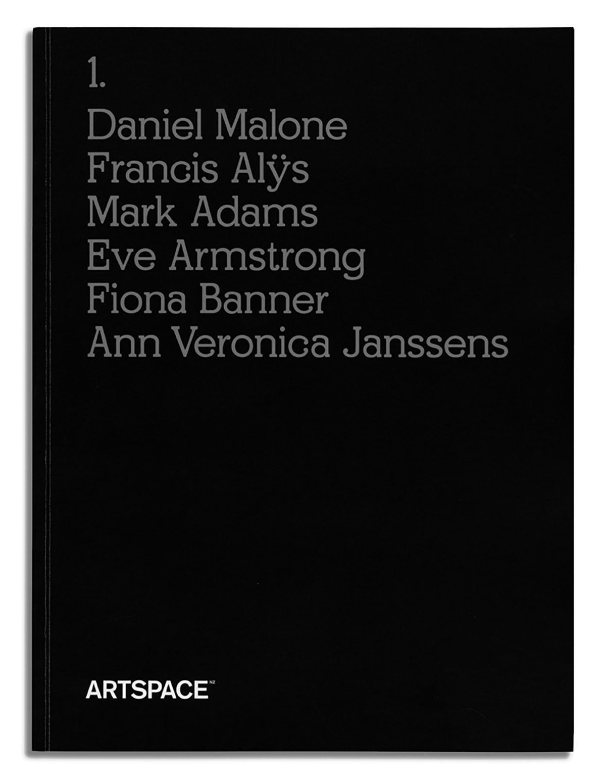 Volume 1, published by Artspace and Clouds, 2008. Edited by Brian Butler, sub-edited by Gwyn Porter, designed by Warren Olds.