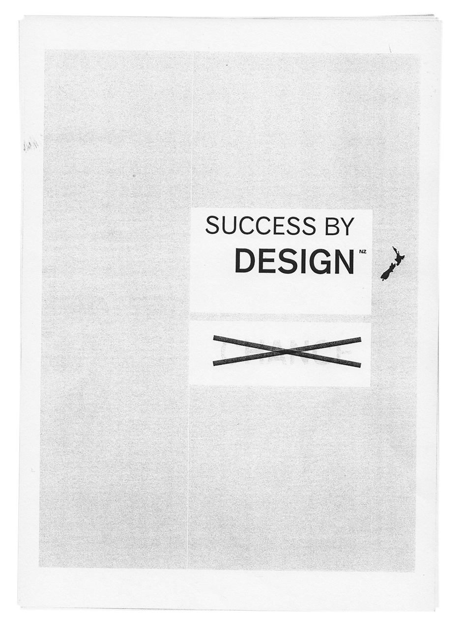 Success by Design: Design Makes First World Economies [cover]Wellington: Industry New Zealand, 2003.