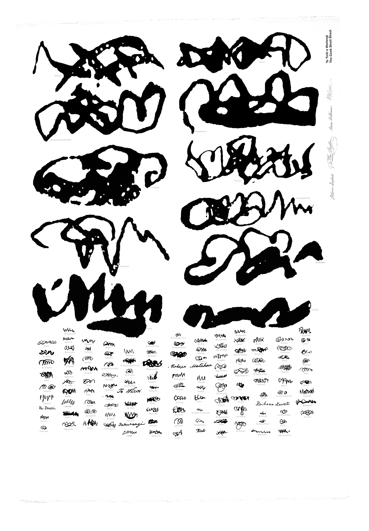 'The Cook Strait Sheet'